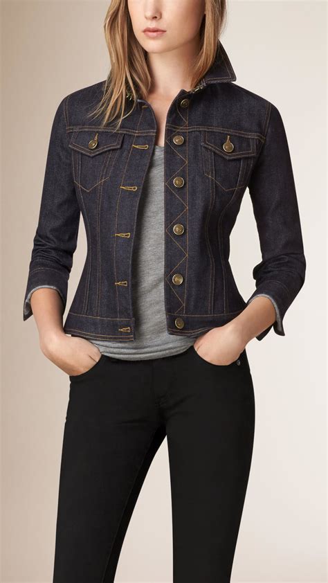 burberry denim jacket.